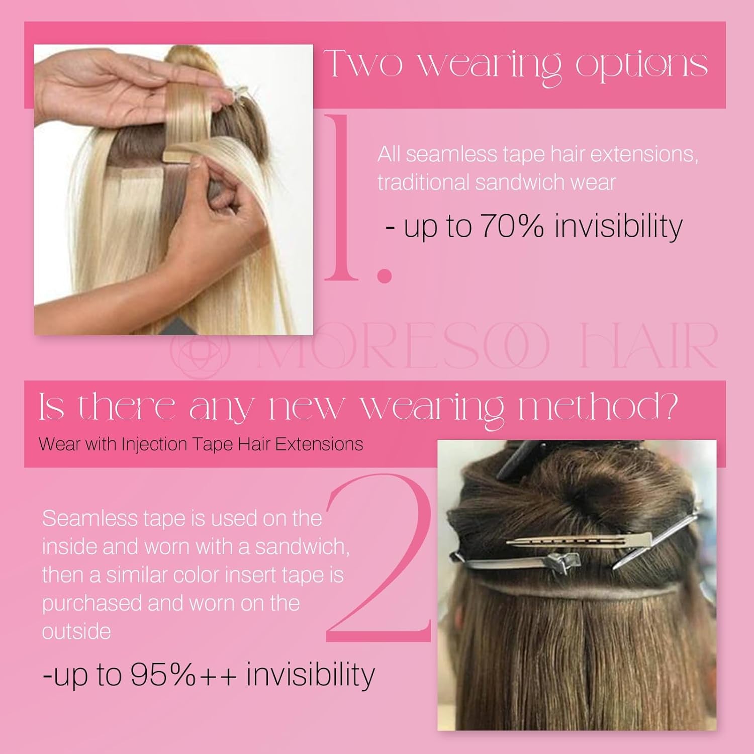 Tape in Extensions Human Hair Blonde Highlighted Tape in Real Hair Extensions Seamless Tape in Human Hair Extensions Salon Quality Real Hair Extensions Glue in 18 Inch #P6/60 20Pcs 50G