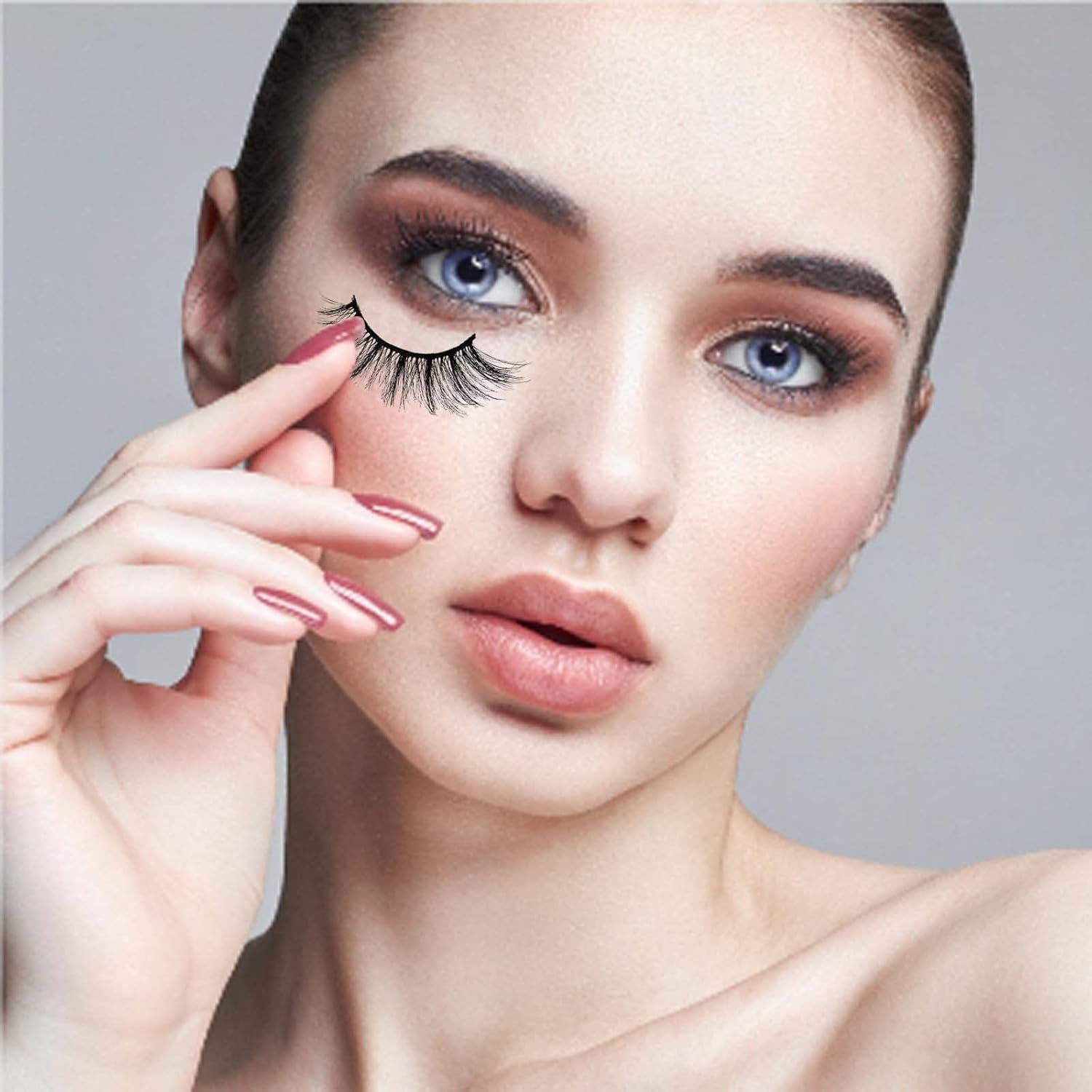False Eyelashes Faux Mink Eyelashes 20MM Thick Lashes Pack 8 Pairs